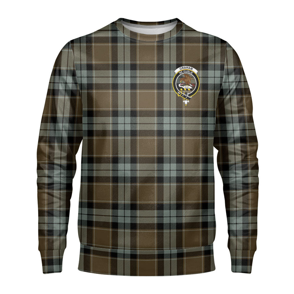 Graham of Menteith Weathered Tartan Crest Sweatshirt