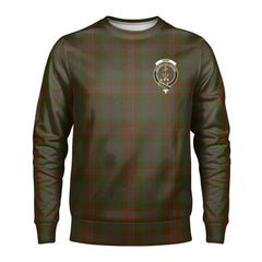 Gray Tartan Crest Sweatshirt