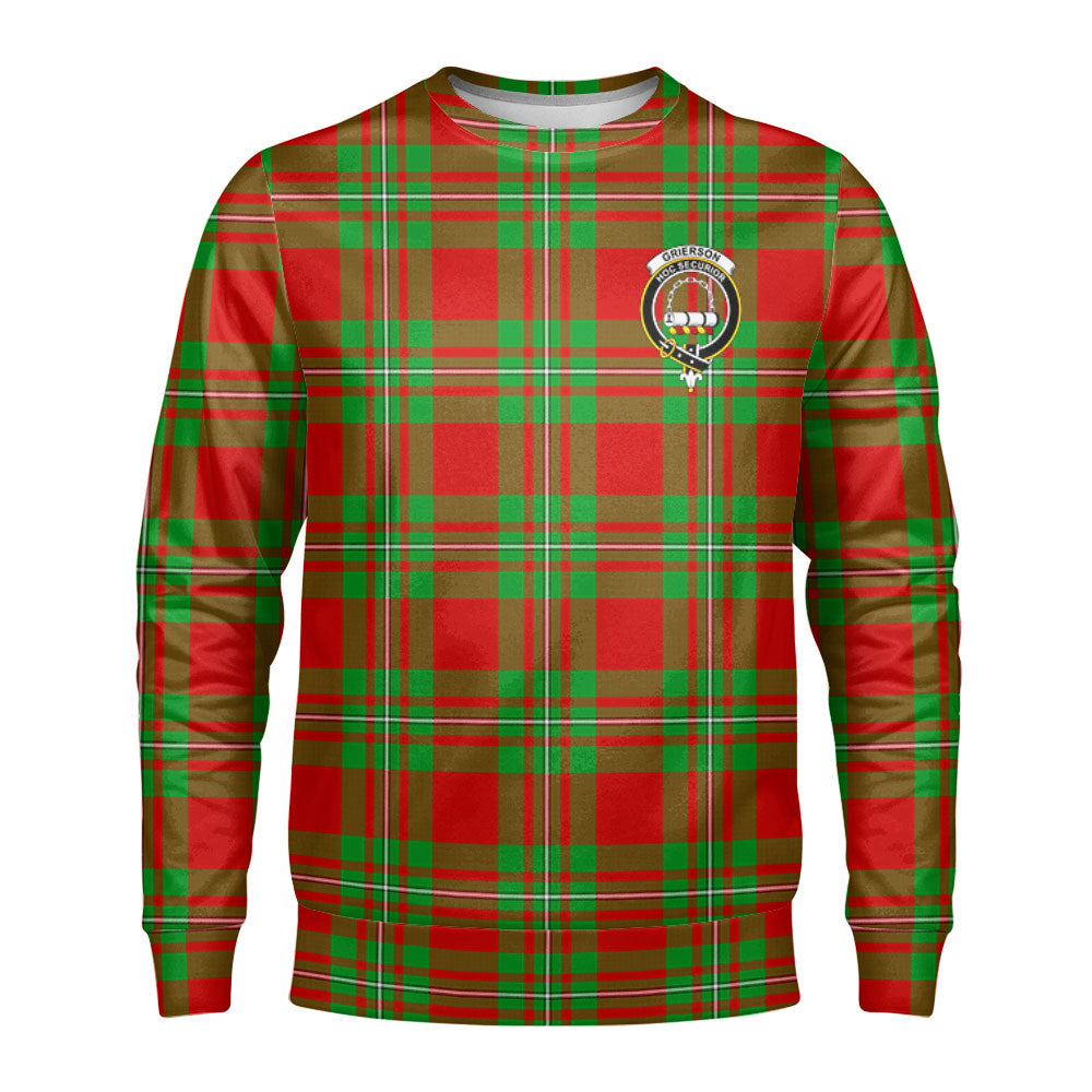 Grierson Tartan Crest Sweatshirt