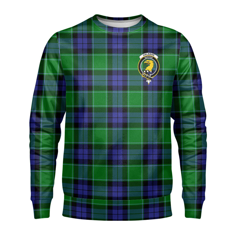 Haldane Tartan Crest Sweatshirt