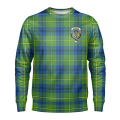 Johnston Ancient Tartan Crest Sweatshirt