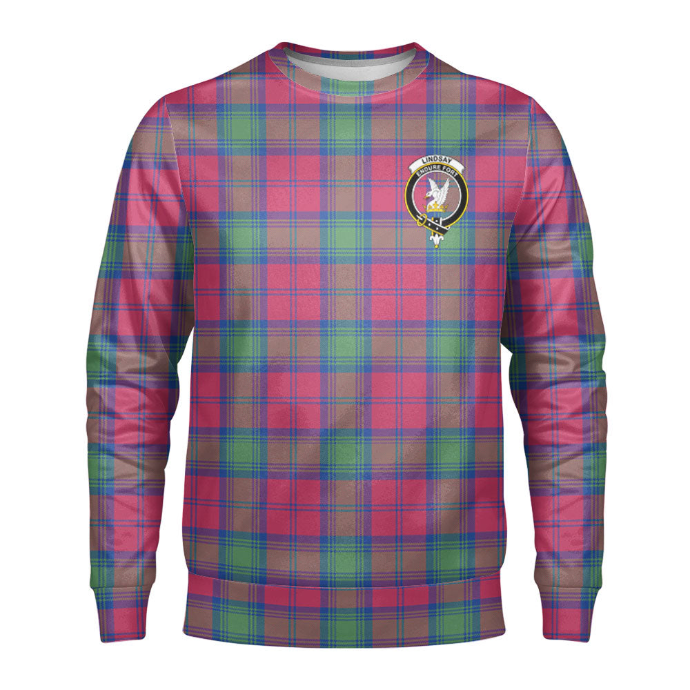 Lindsay Ancient Tartan Crest Sweatshirt