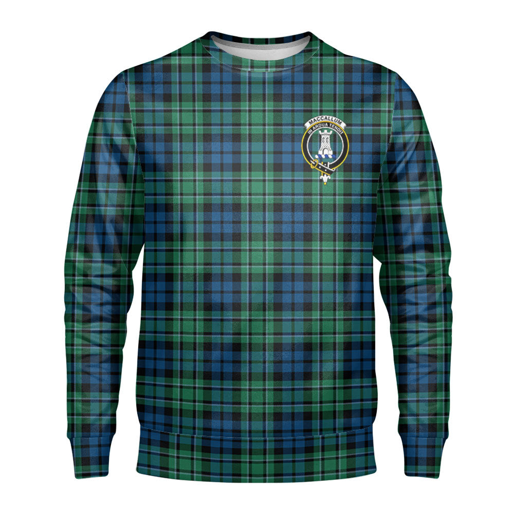 MacCallum Ancient Tartan Crest Sweatshirt