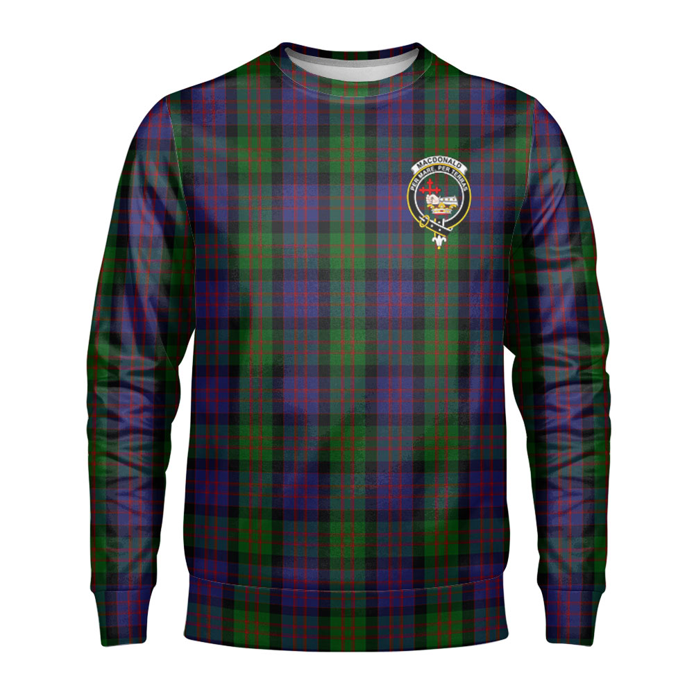 MacDonald Tartan Crest Sweatshirt