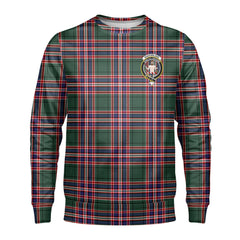 MacFarlane Hunting Modern Tartan Crest Sweatshirt