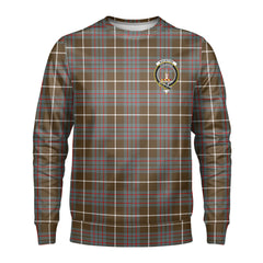 MacIntyre Hunting Weathered Tartan Crest Sweatshirt