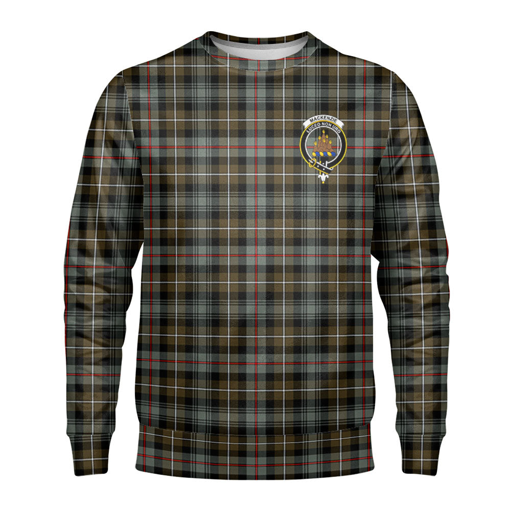 MacKenzie Weathered Tartan Crest Sweatshirt