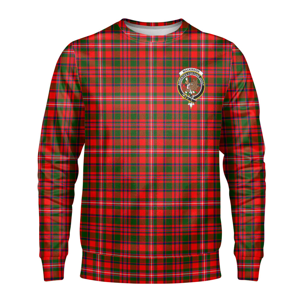 MacKinnon Modern Tartan Crest Sweatshirt