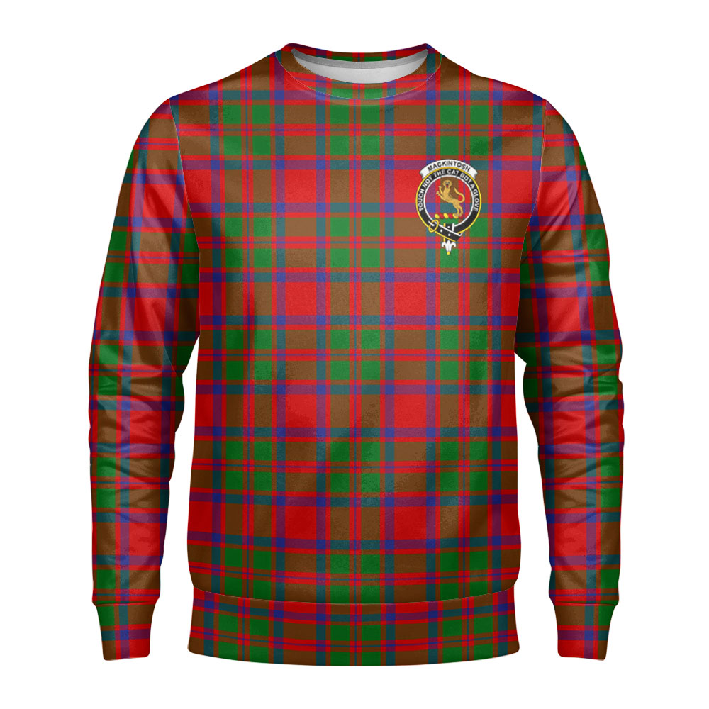 MacKintosh Modern Tartan Crest Sweatshirt