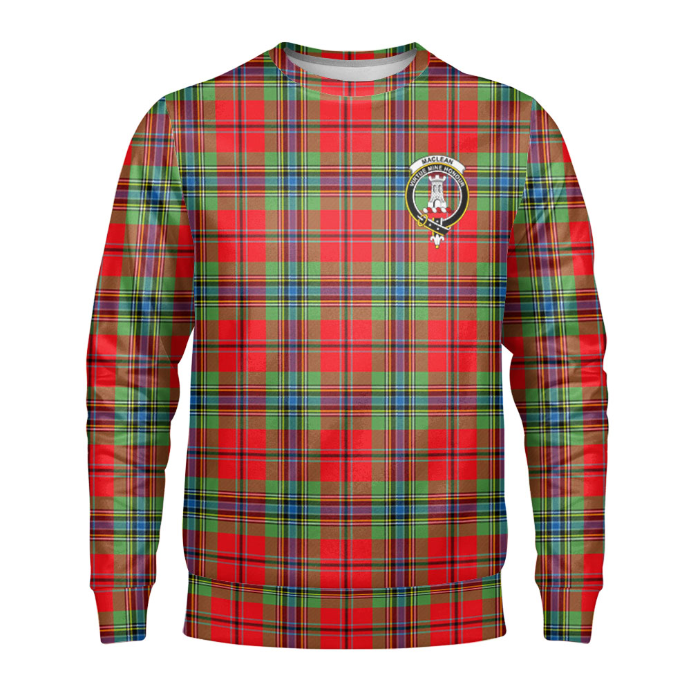 MacLean of Duart Modern Tartan Crest Sweatshirt