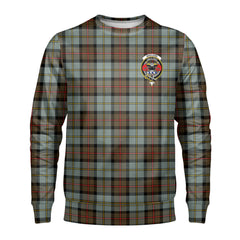 MacLeod of Harris Weathered Tartan Crest Sweatshirt