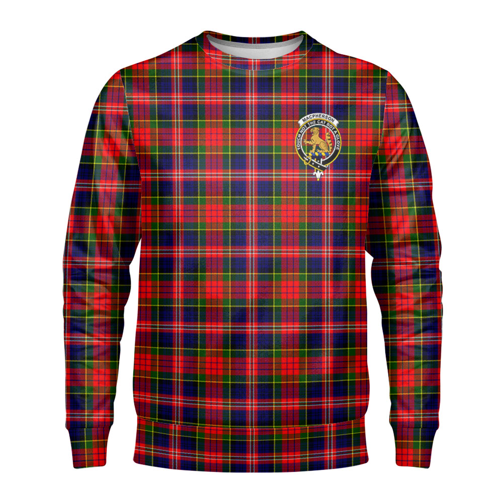 MacPherson Modern Tartan Crest Sweatshirt