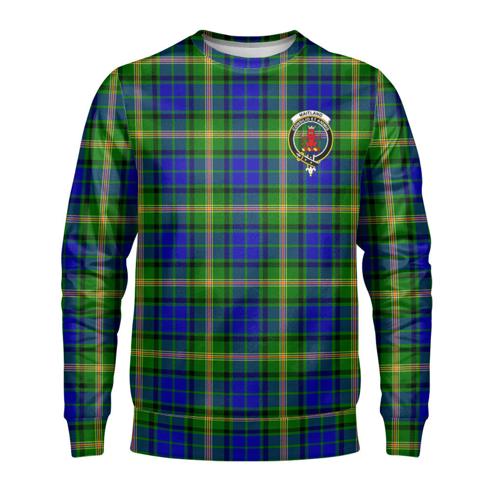 Maitland Tartan Crest Sweatshirt