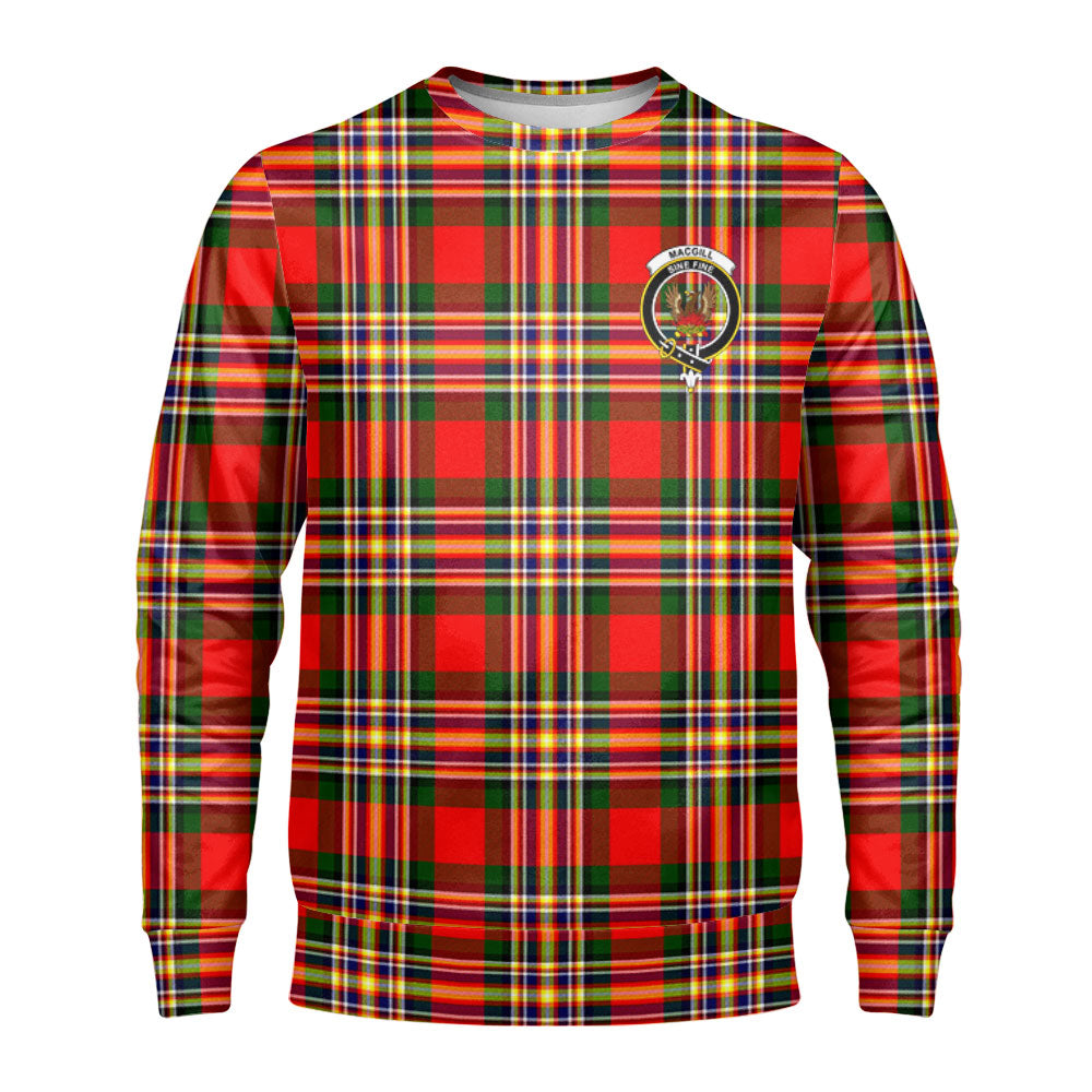 Makgill Tartan Crest Sweatshirt