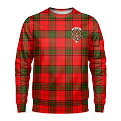 Maxwell Modern Tartan Crest Sweatshirt