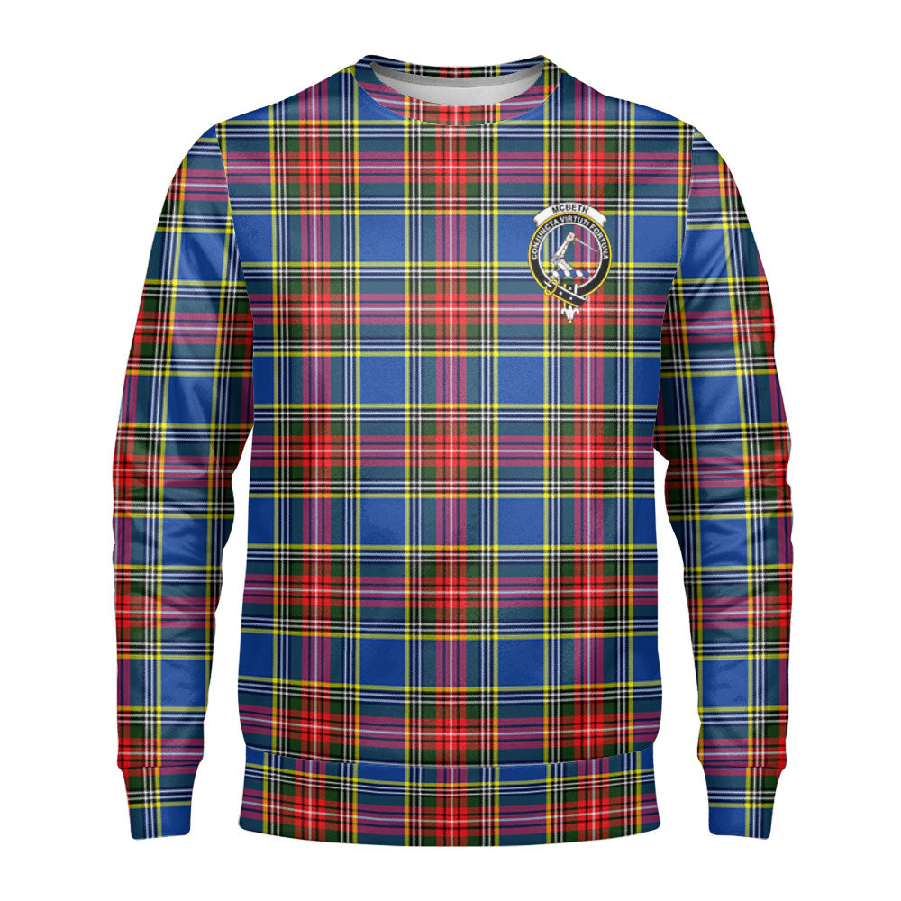 McBeth Modern Tartan Crest Sweatshirt