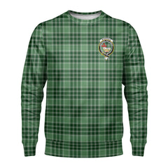 McDonald Lord of the Isles Hunting Tartan Crest Sweatshirt