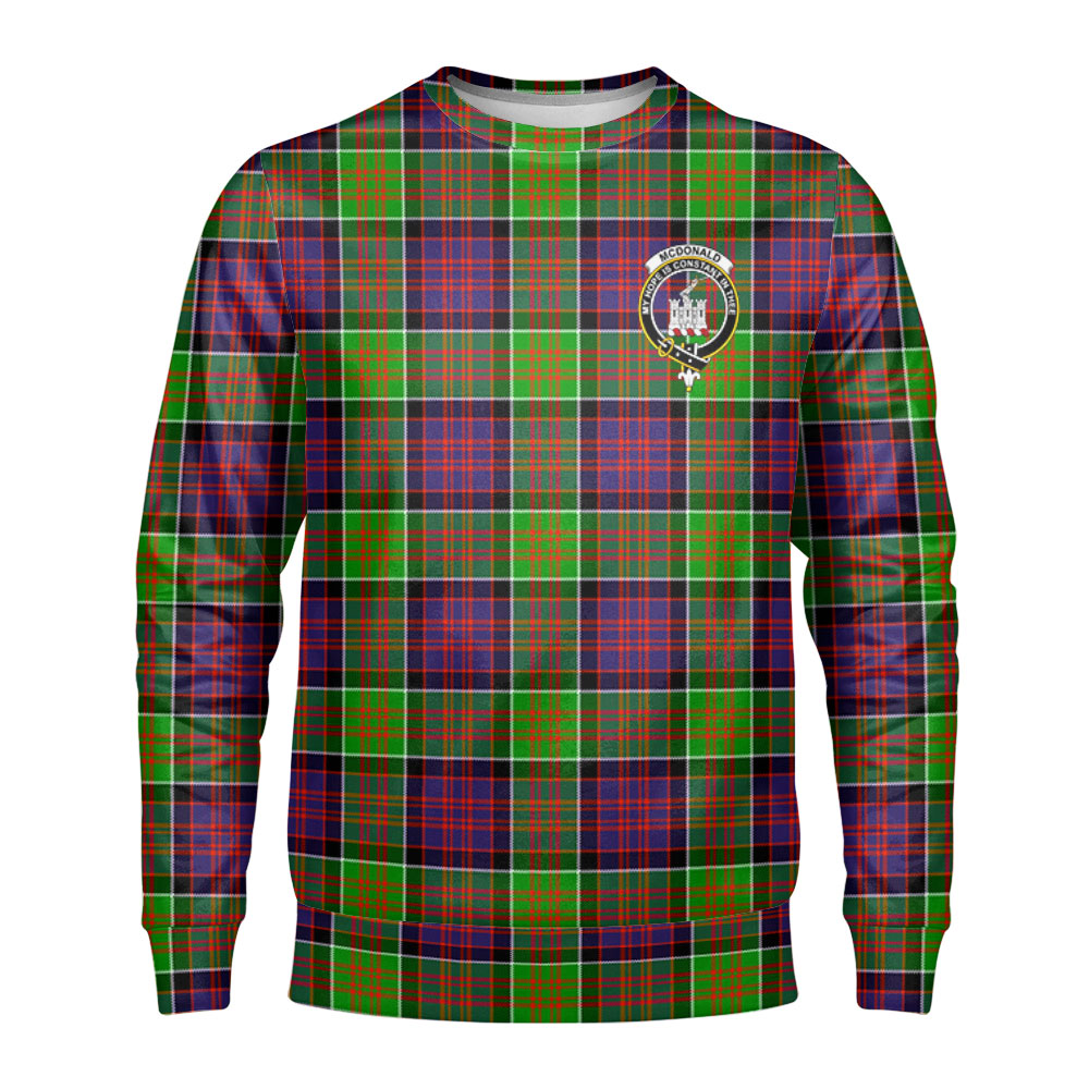 McDonald (Clan Ranald) Tartan Crest Sweatshirt