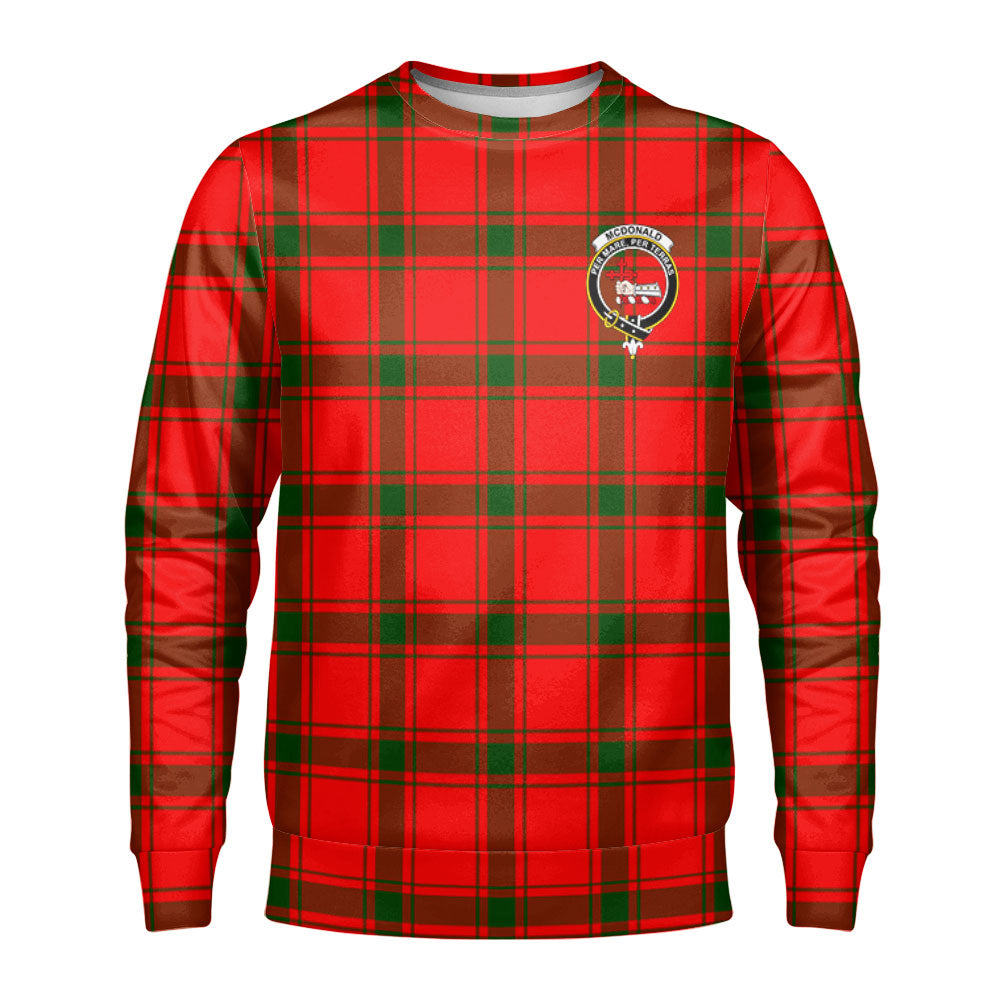 McDonald of Sleat Tartan Crest Sweatshirt