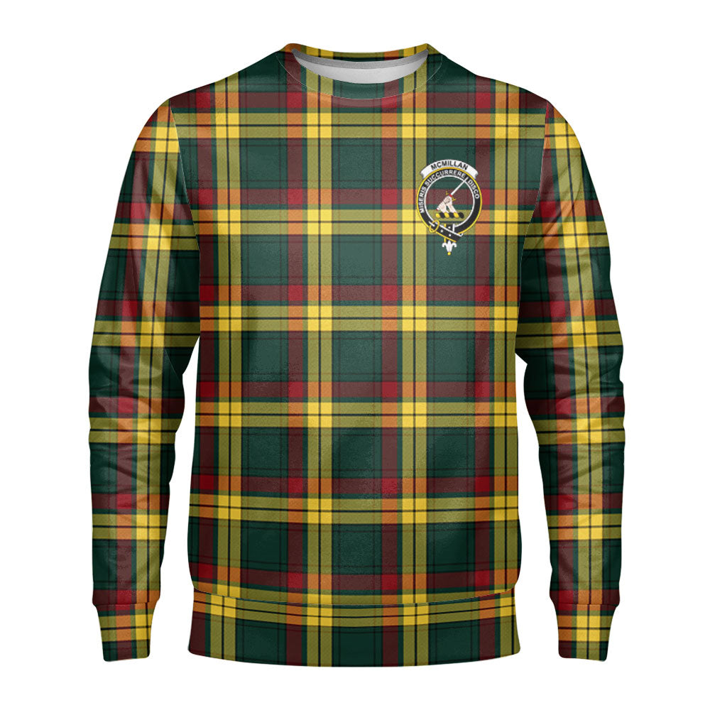 McMillan Old Modern Tartan Crest Sweatshirt