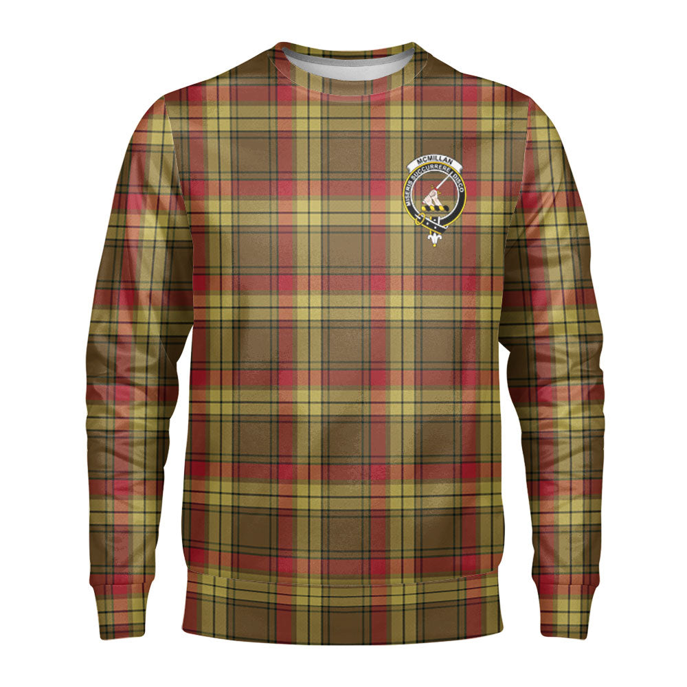 McMillan Old Weathered Tartan Crest Sweatshirt