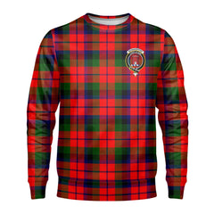 McNaughton Modern Tartan Crest Sweatshirt