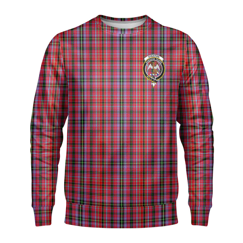 Straiton Tartan Crest Sweatshirt