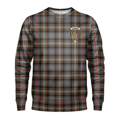 Sutherland Weathered Tartan Crest Sweatshirt