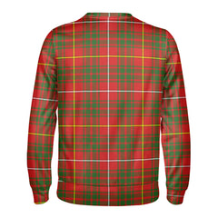 Bruce Modern Tartan Crest Sweatshirt