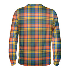 Buchanan Ancient Tartan Crest Sweatshirt