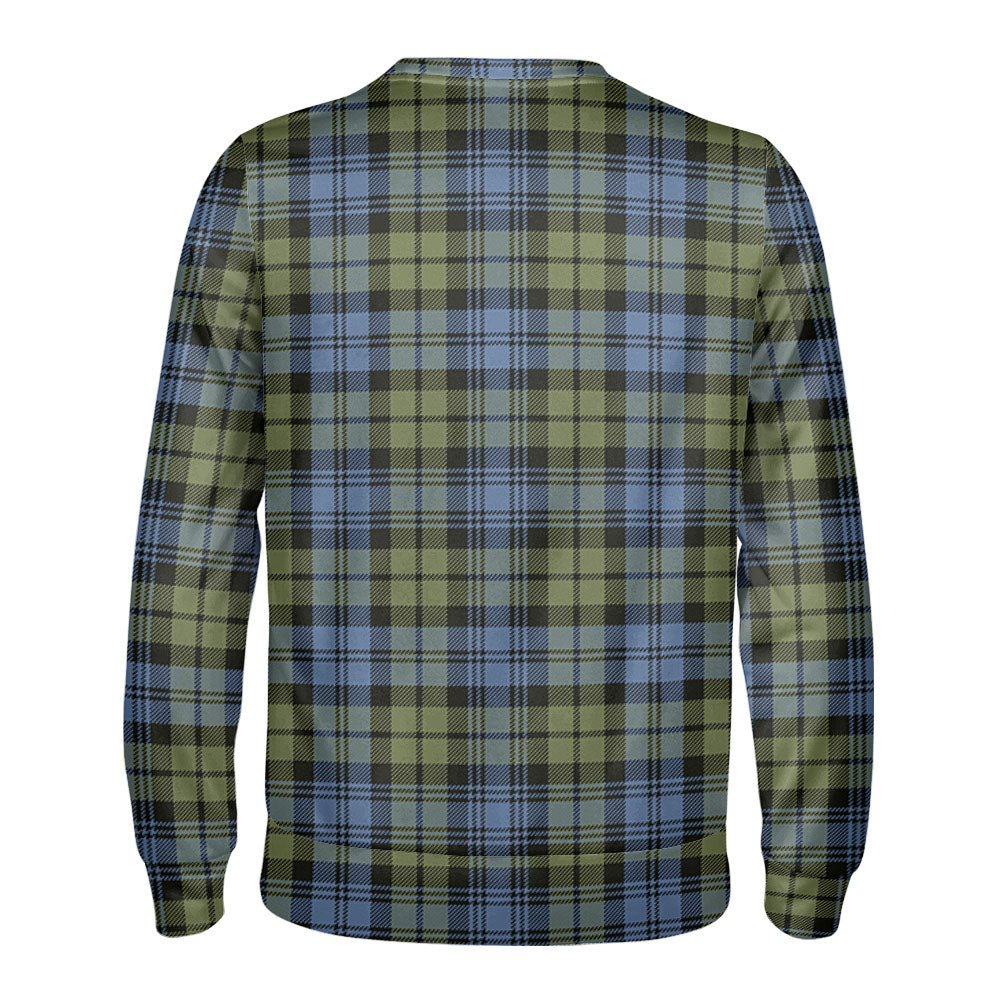 Campbell Faded Tartan Crest Sweatshirt