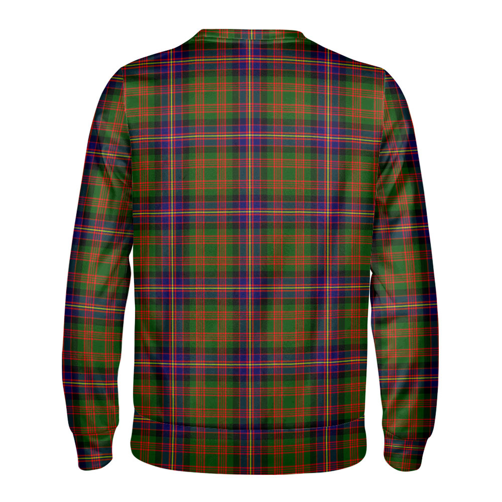 Cochrane Modern Tartan Crest Sweatshirt