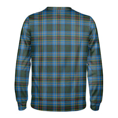 Cockburn Modern Tartan Crest Sweatshirt