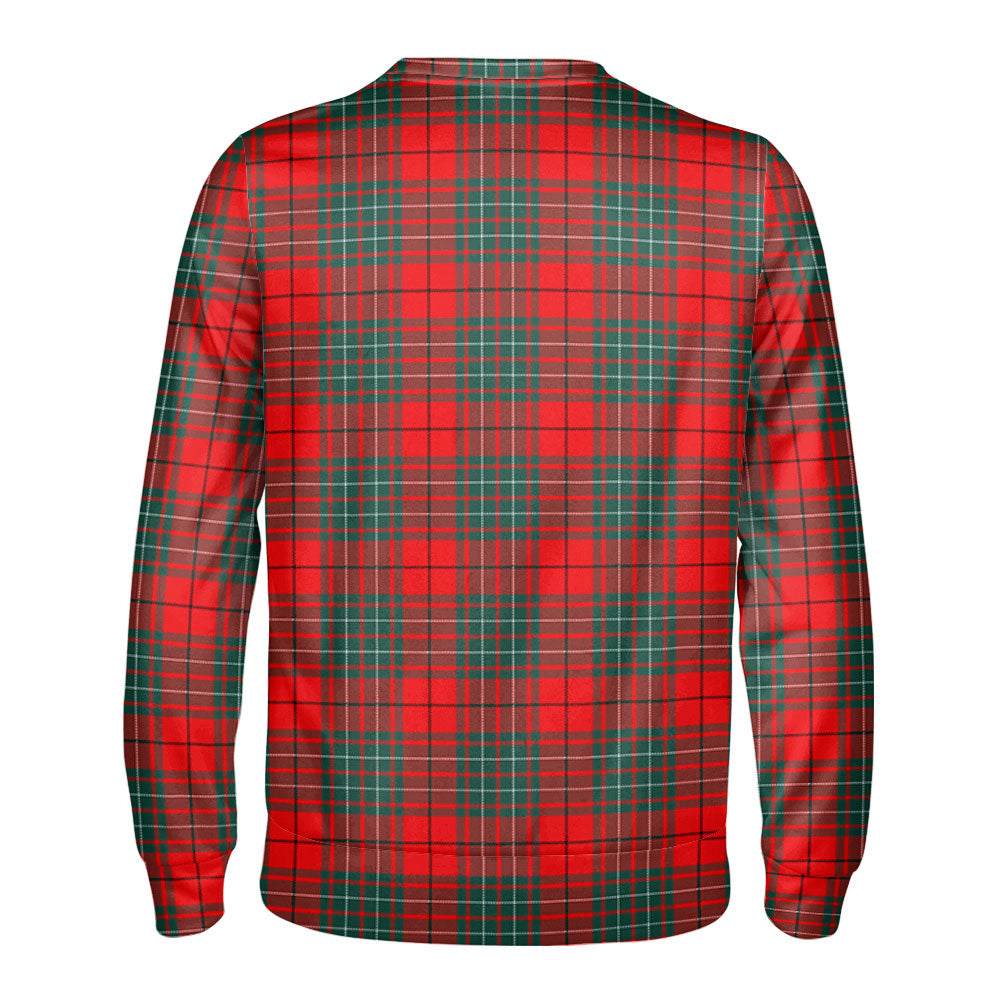 Cumming Modern Tartan Crest Sweatshirt