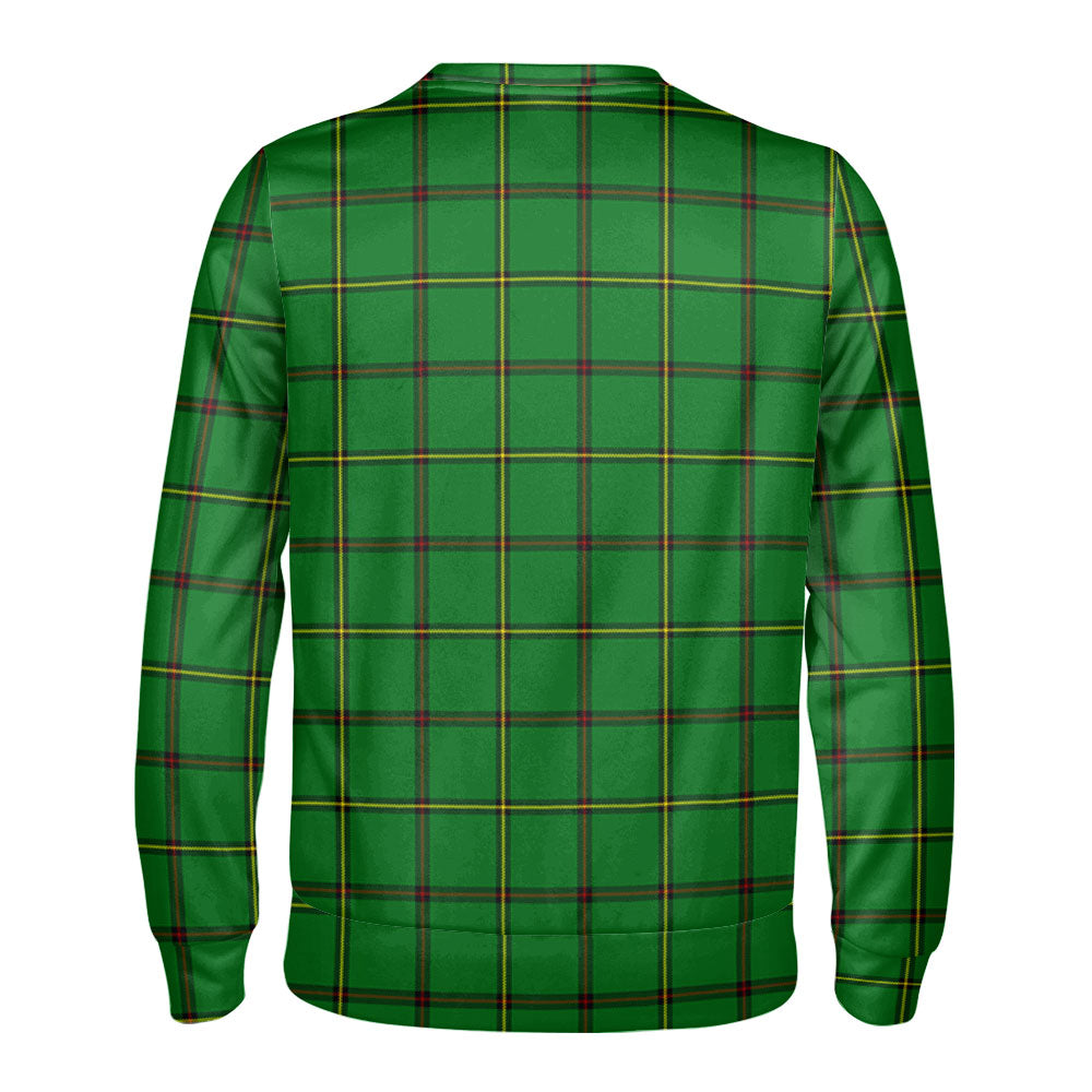 Don Tartan Crest Sweatshirt