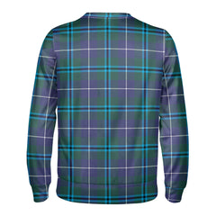 Douglas Modern Tartan Crest Sweatshirt