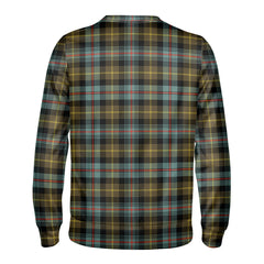 Farquharson Weathered Tartan Crest Sweatshirt