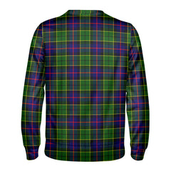 Forsyth Modern Tartan Crest Sweatshirt