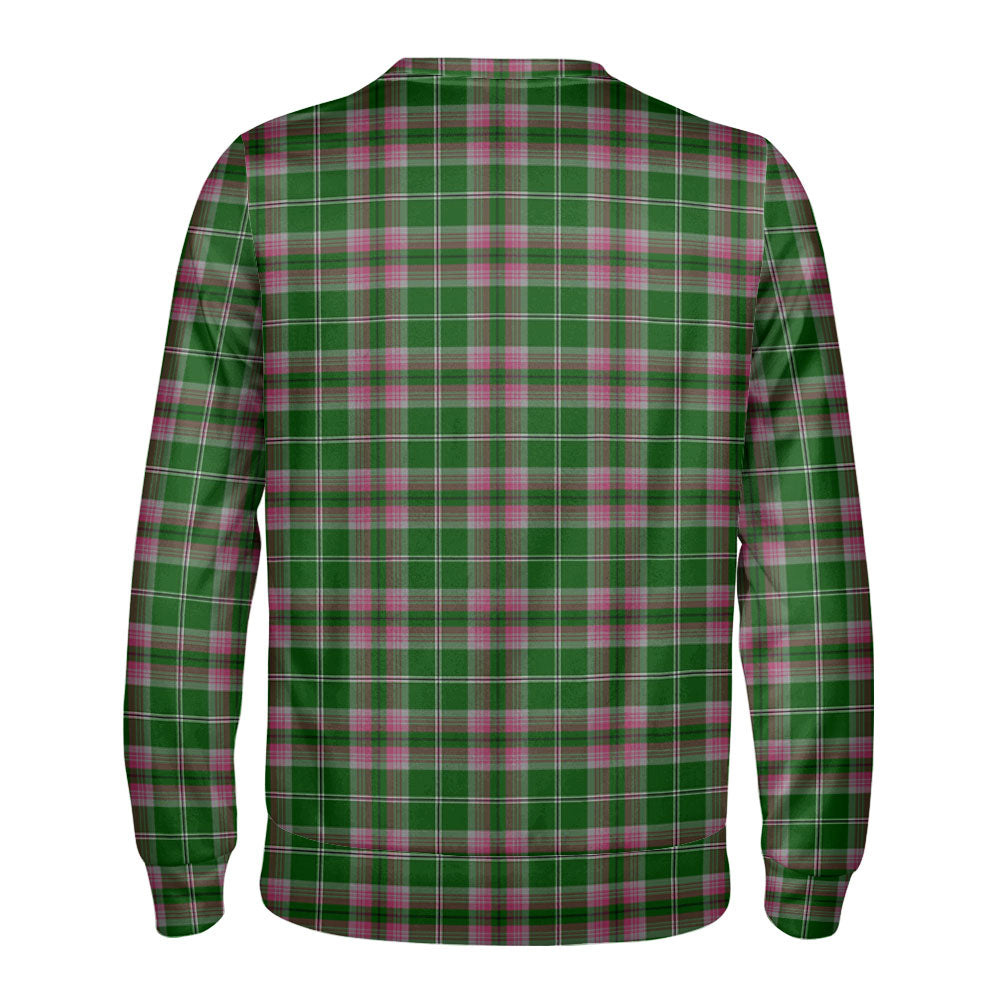 Gray Hunting Tartan Crest Sweatshirt