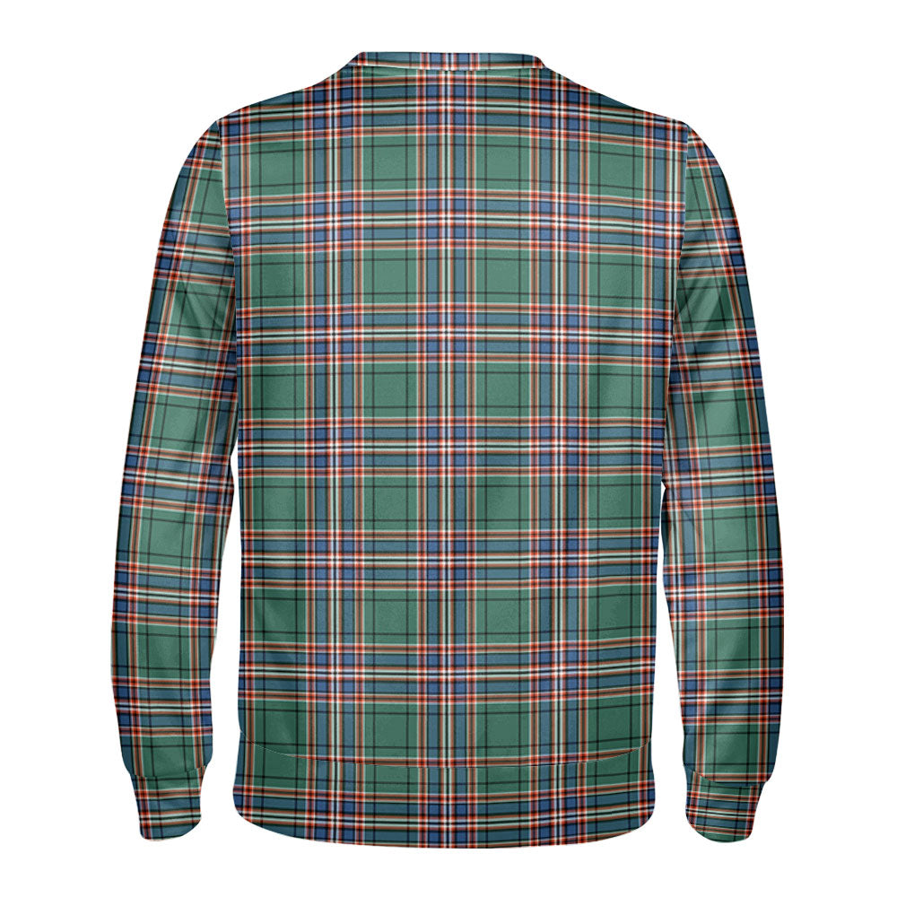 MacFarlane Hunting Ancient Tartan Crest Sweatshirt