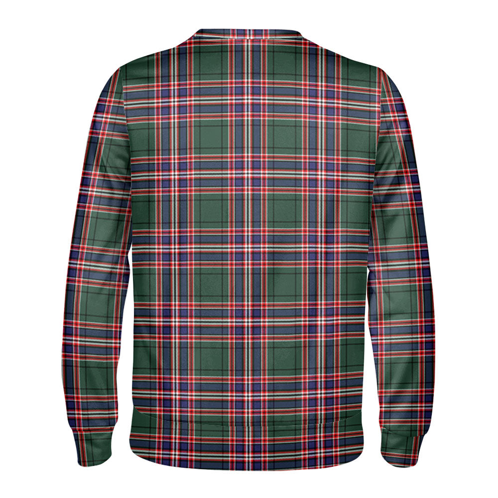 MacFarlane Hunting Modern Tartan Crest Sweatshirt