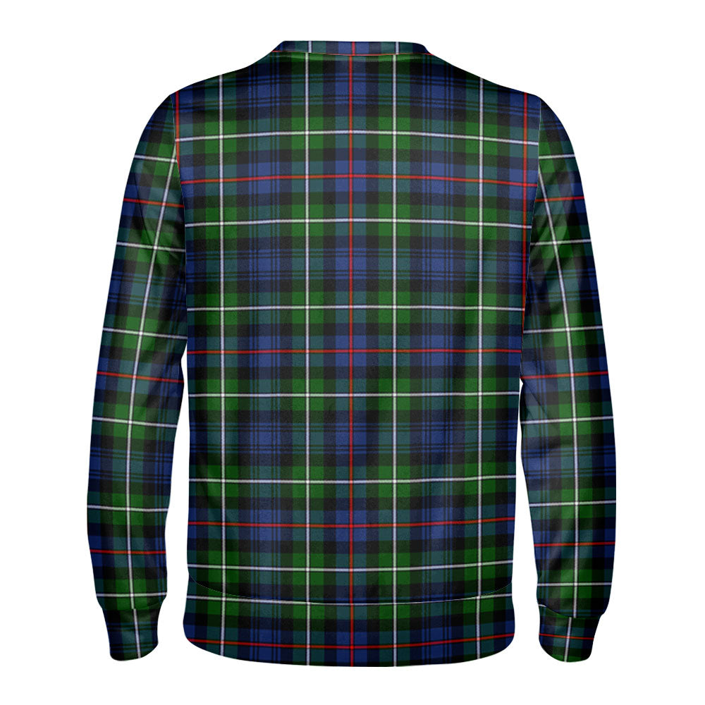 MacKenzie Modern Tartan Crest Sweatshirt