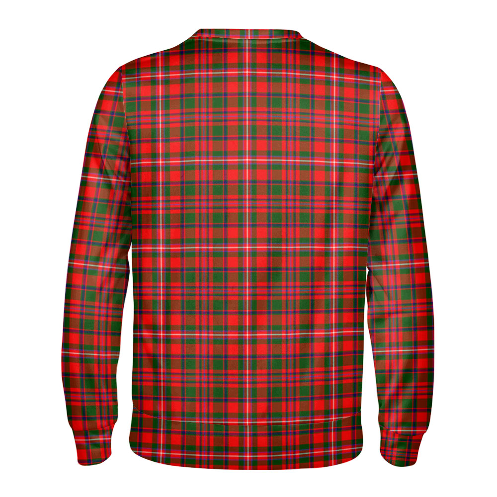 MacKinnon Modern Tartan Crest Sweatshirt