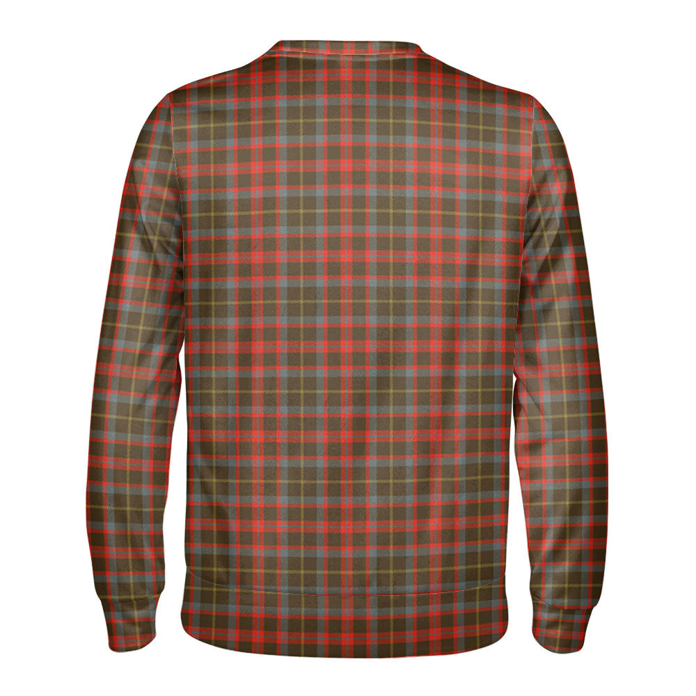 MacKintosh Hunting Weathered Tartan Crest Sweatshirt