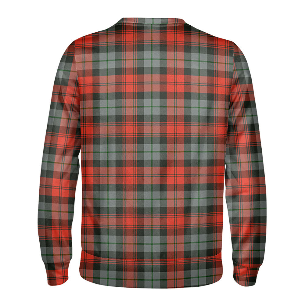 MacLachlan Weathered Tartan Crest Sweatshirt