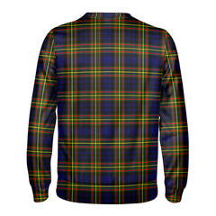 MacLellan Modern Tartan Crest Sweatshirt