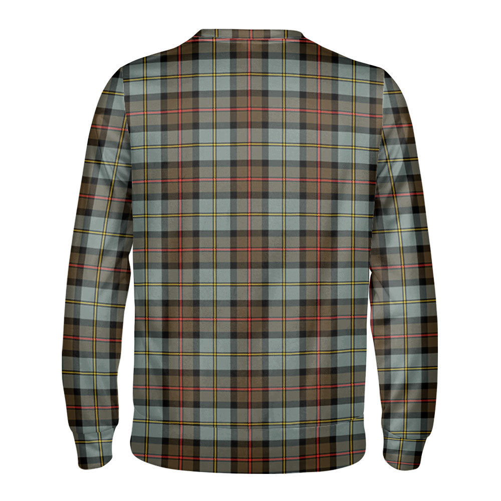 MacLeod of Harris Weathered Tartan Crest Sweatshirt