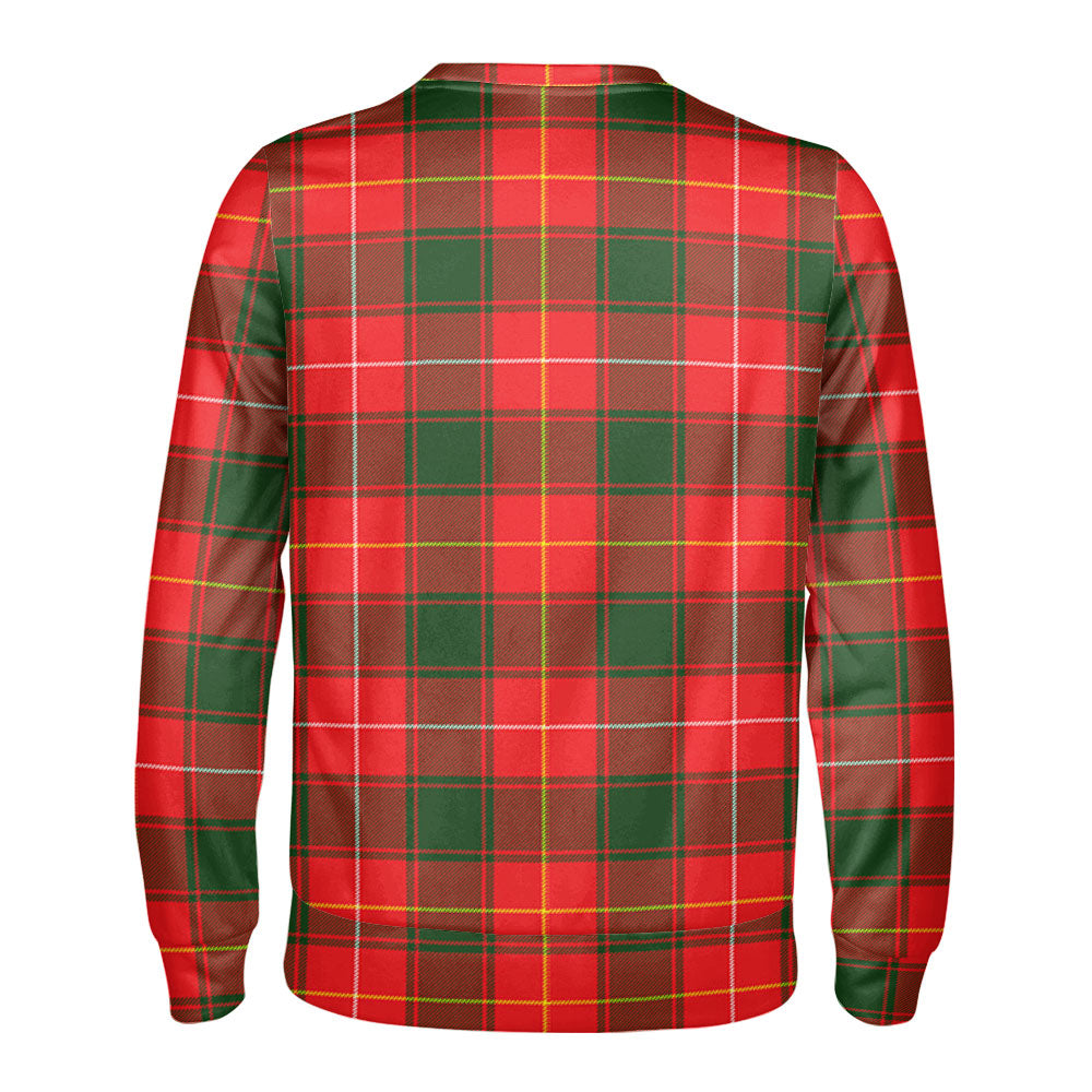 MacPhee Modern Tartan Crest Sweatshirt