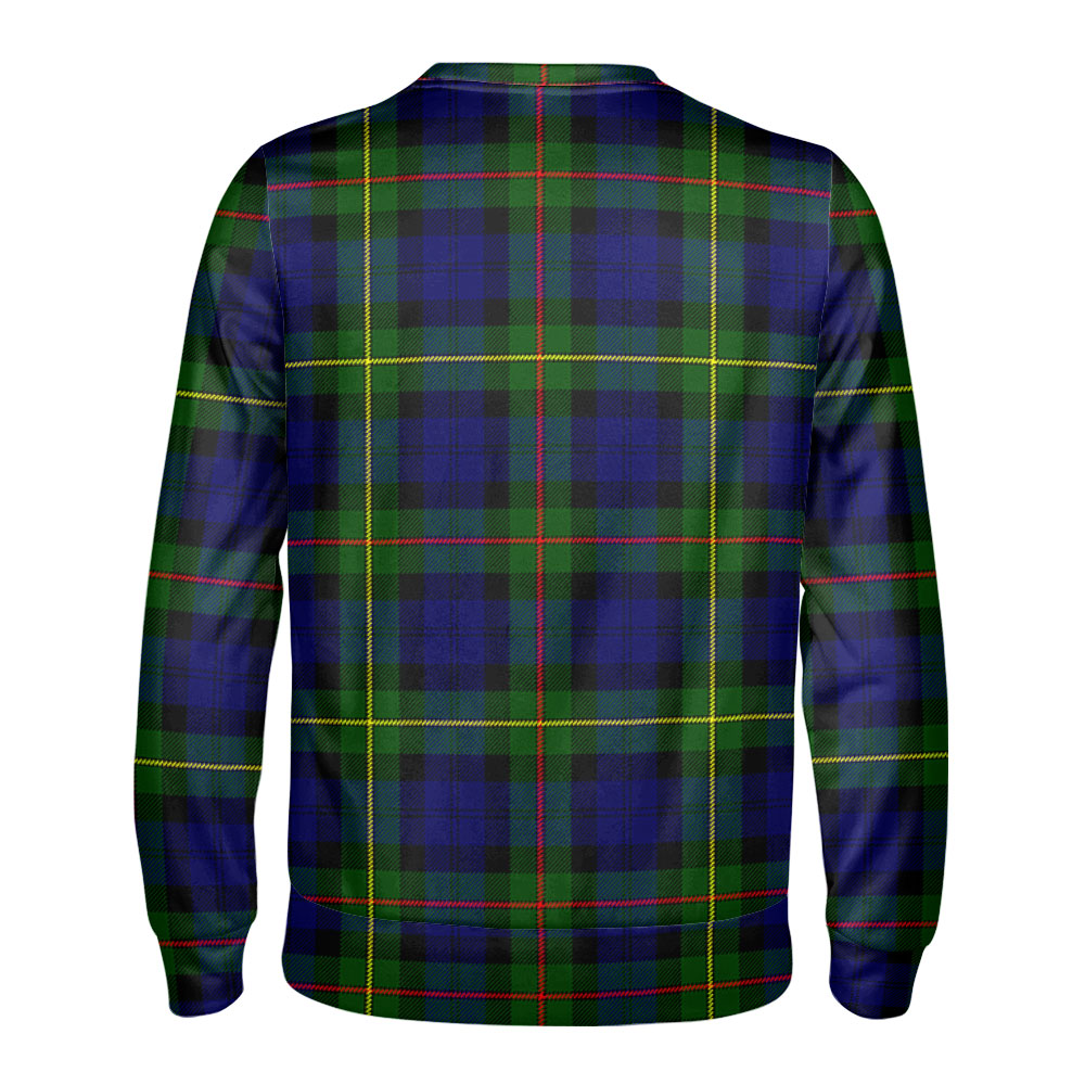 McEwan Modern Tartan Crest Sweatshirt