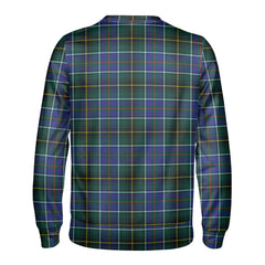 McInnes Modern Tartan Crest Sweatshirt